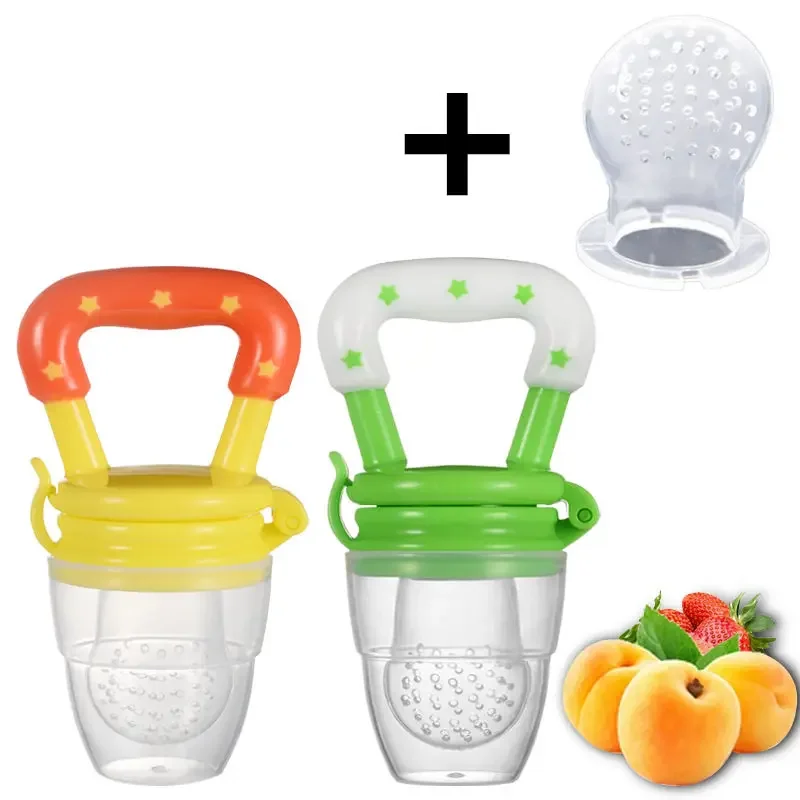 Baby Food Strainer - 신선한 음식 니블러 아기 젖꼭지 피더,