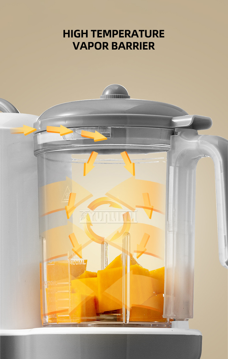 Baby Food Blender And Steamer - 다기능 푸드 블렌더 찜기 교반기 보온