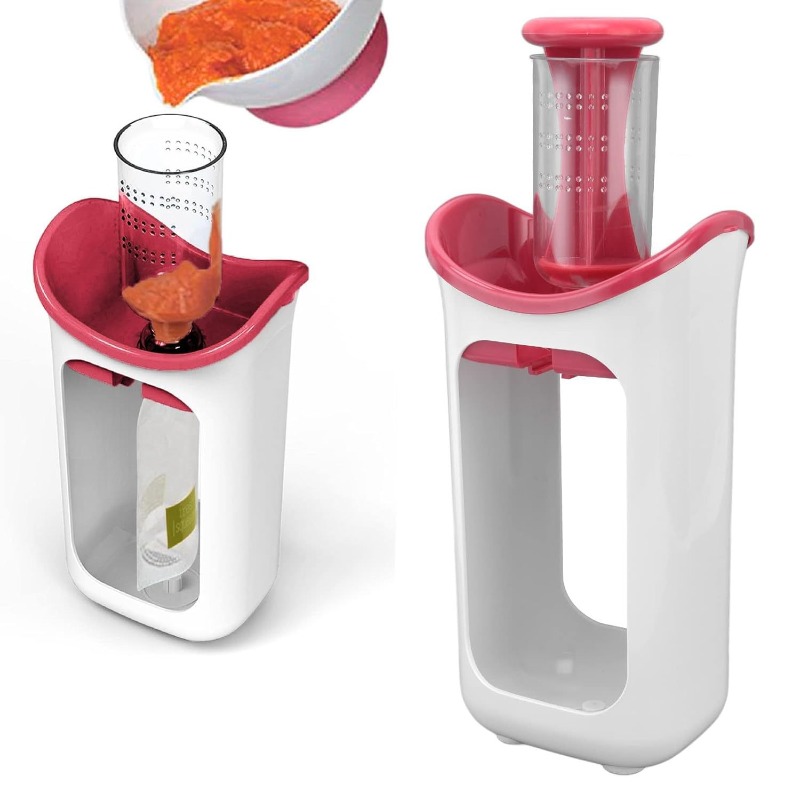 Baby Food Zip Lock Bag - 아기 음식 스퀴즈 스테이션, 10개 보관