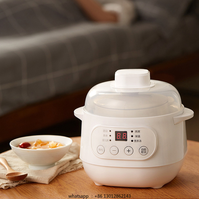 Baby Food Steamer - 200W 전기 슬로우 쿠커 푸드 스티머
