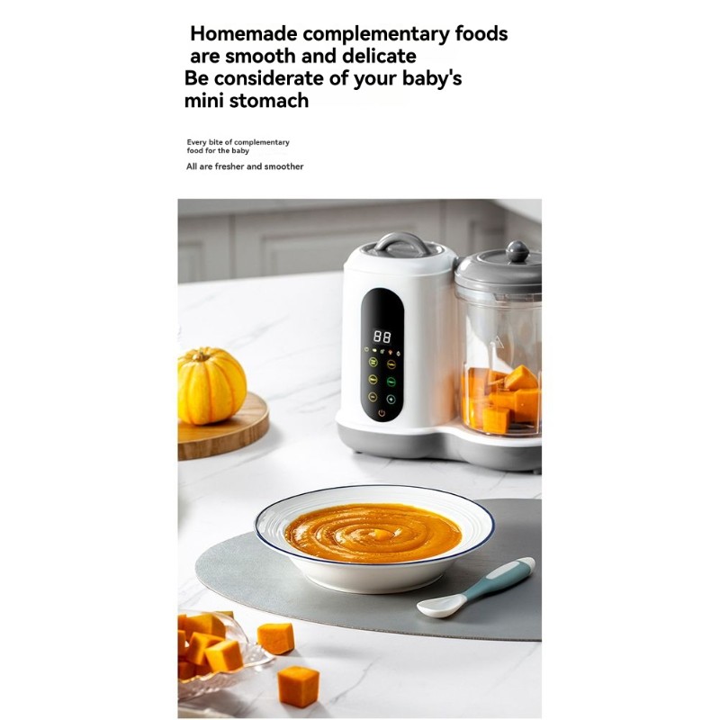 Baby Food Blender And Steamer - A24P 자동 이유식 제조기-다기능 스티머 블렌더-영국