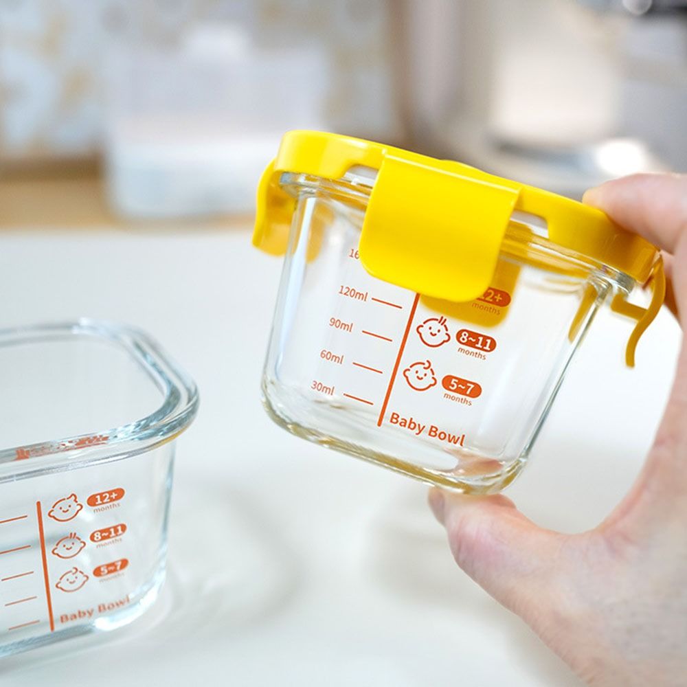 Baby Food Jars - 170ml 유리 이유식 보관 용기, 유리