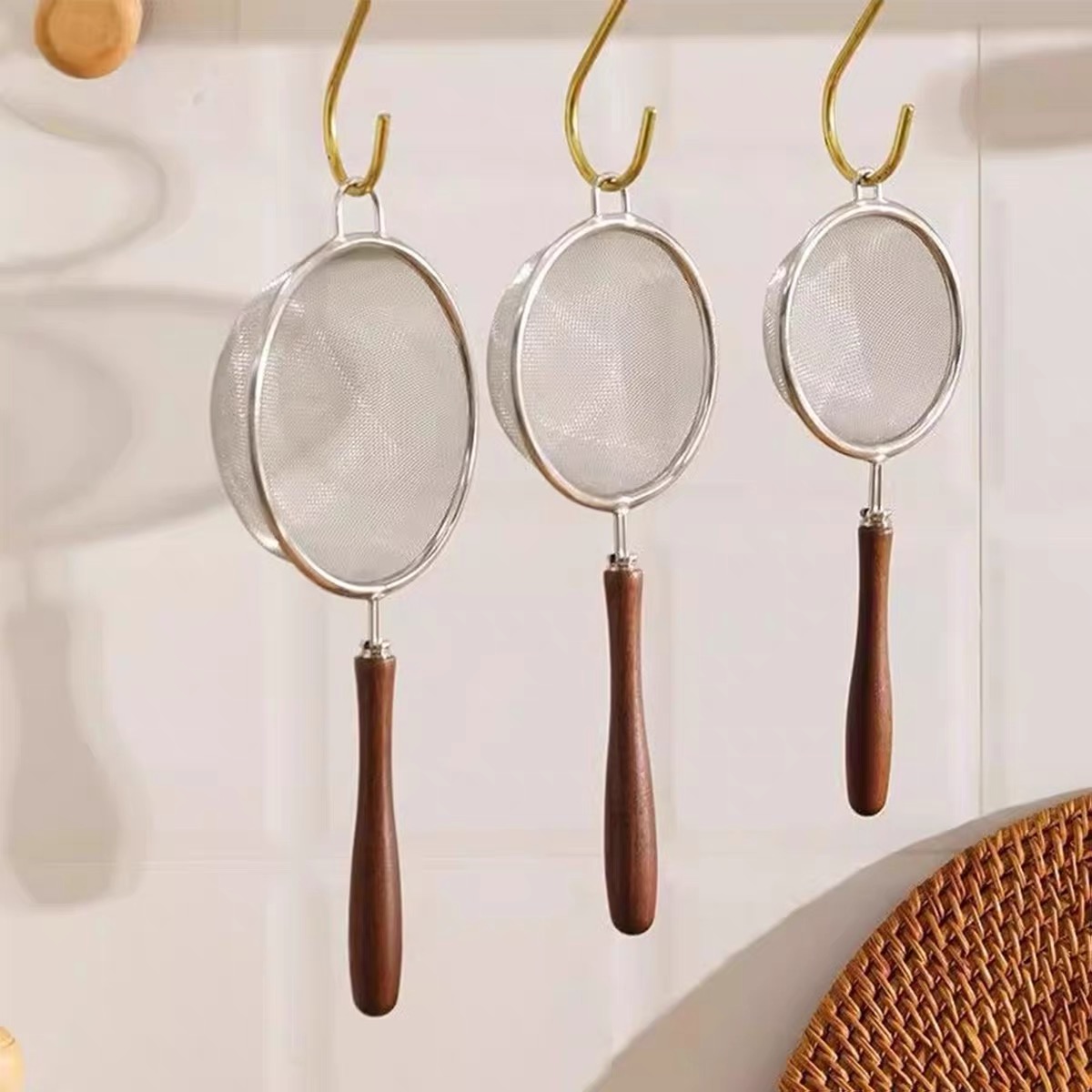 Baby Food Strainer - 스테인리스 스틸 스트레이너, 두유 및 쌀기름