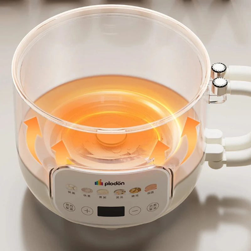 Baby Food Steamer - 1.6L 전기 요리 냄비 멀티쿠커 미니