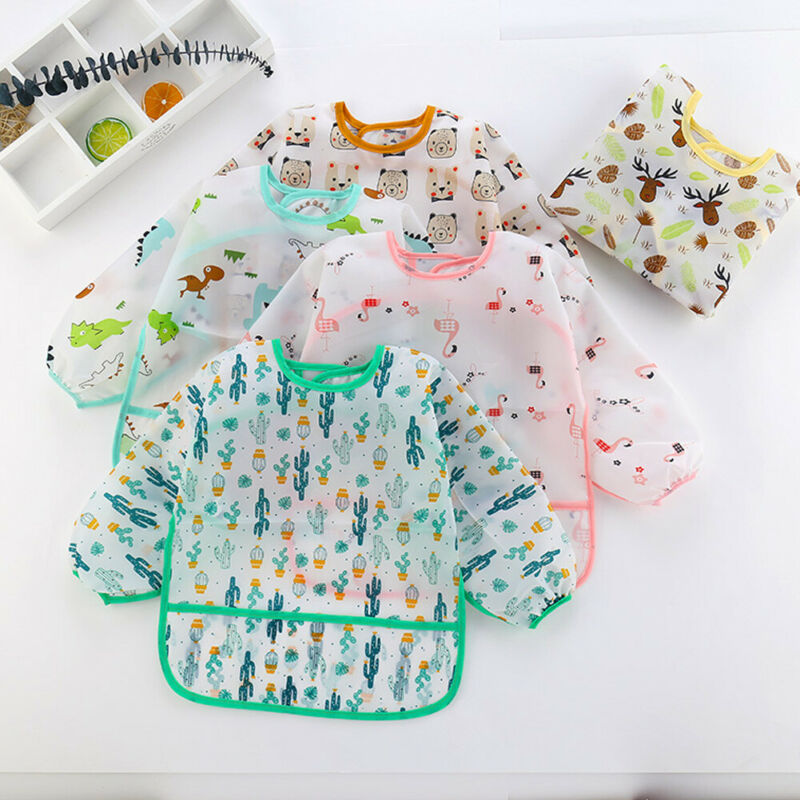 Baby Food Apron - 아기 Bibs 새로운 귀여운 어린이 아기