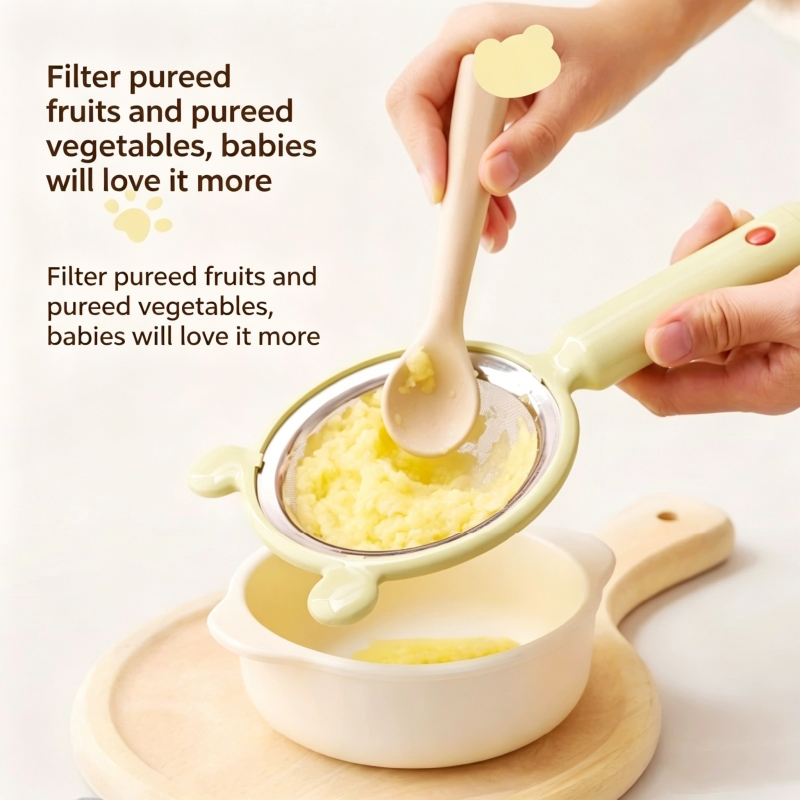 Baby Food Strainer - 콩 우유 필터 스크린 304 스테인레스