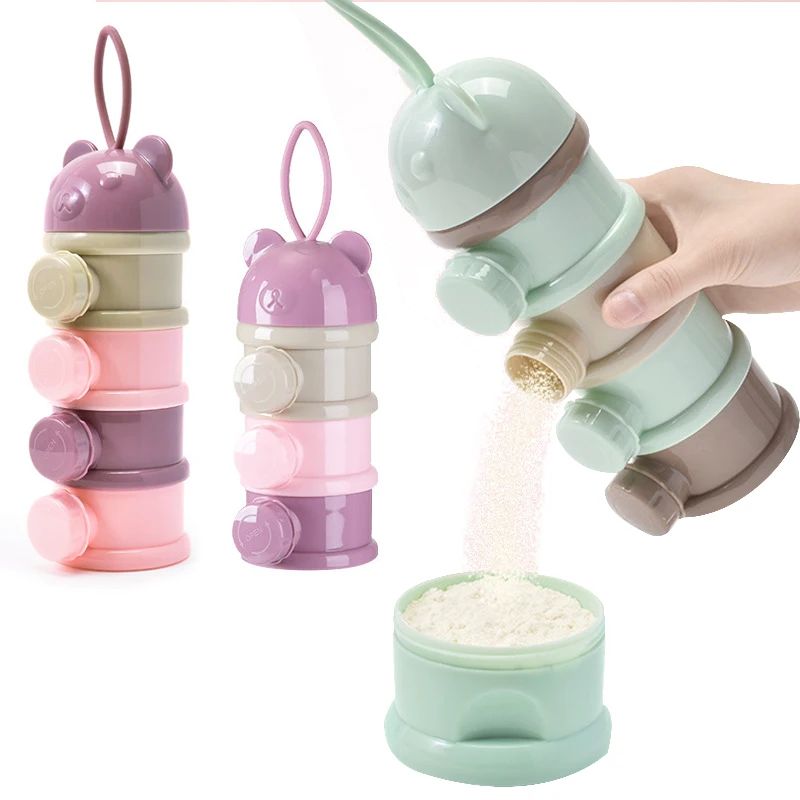 Baby Food Pouches - 3/4 레이어 아기 휴대용 이유식 보관