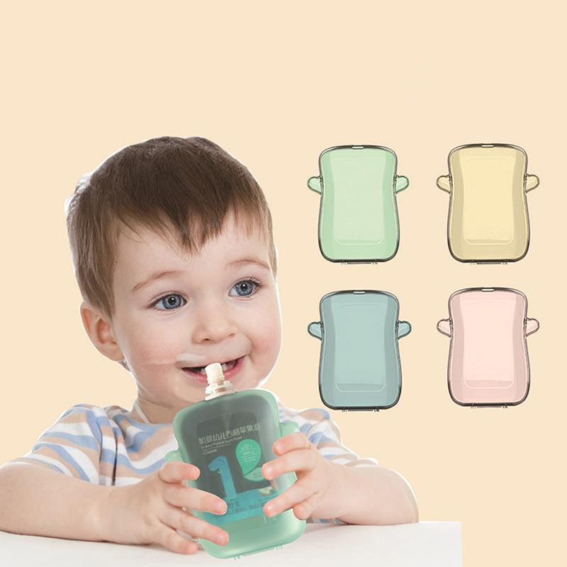 Baby Food Weaning - 자체 먹이 아기 음식 파우치 홀더