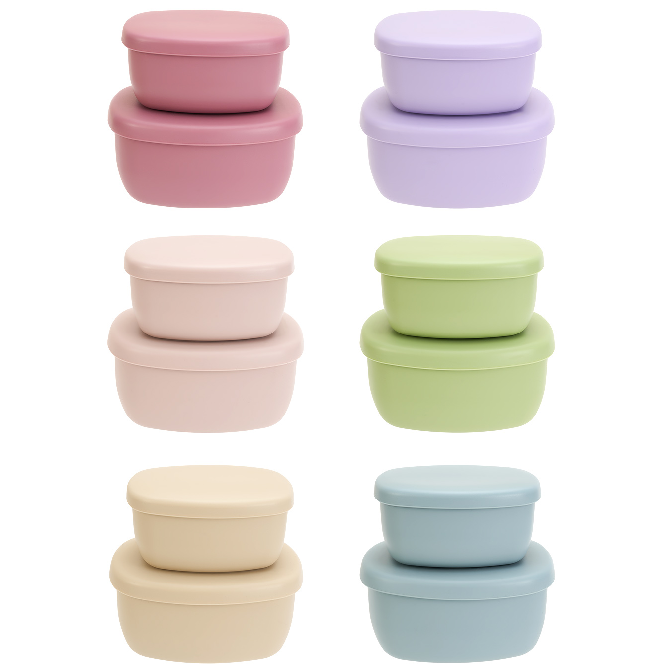 Baby Food Weaning - 2PCS BPA 무료 아기 수유 식기