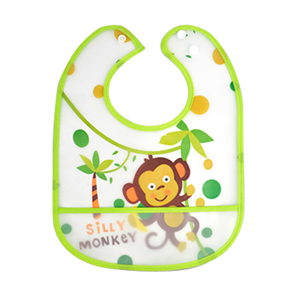 Baby Food Apron - 유아용 방수 아기 턱받이, 소년 소녀,