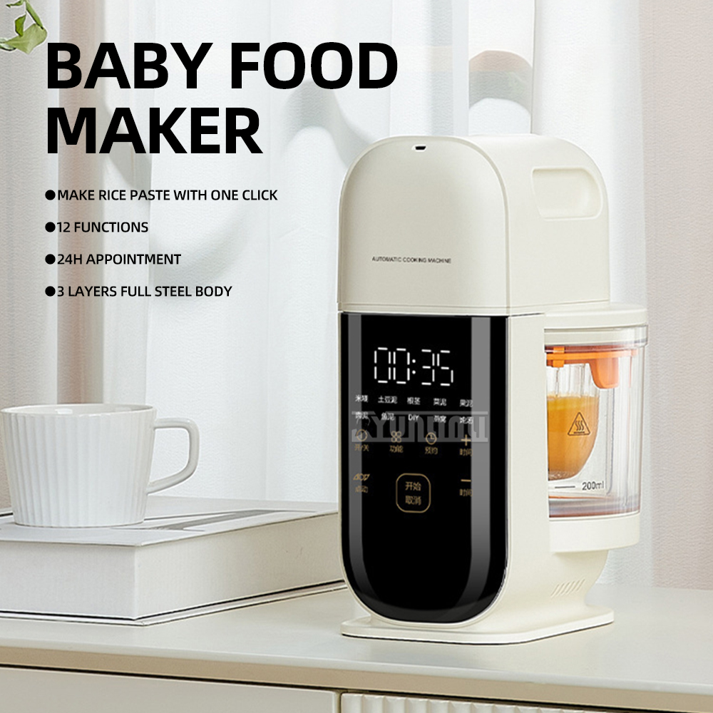 다기능 식품 블렌더 주방 요리 기계 혼합 통합 보완 식 - Baby Food Blender And Steamer 리뷰 및 가격