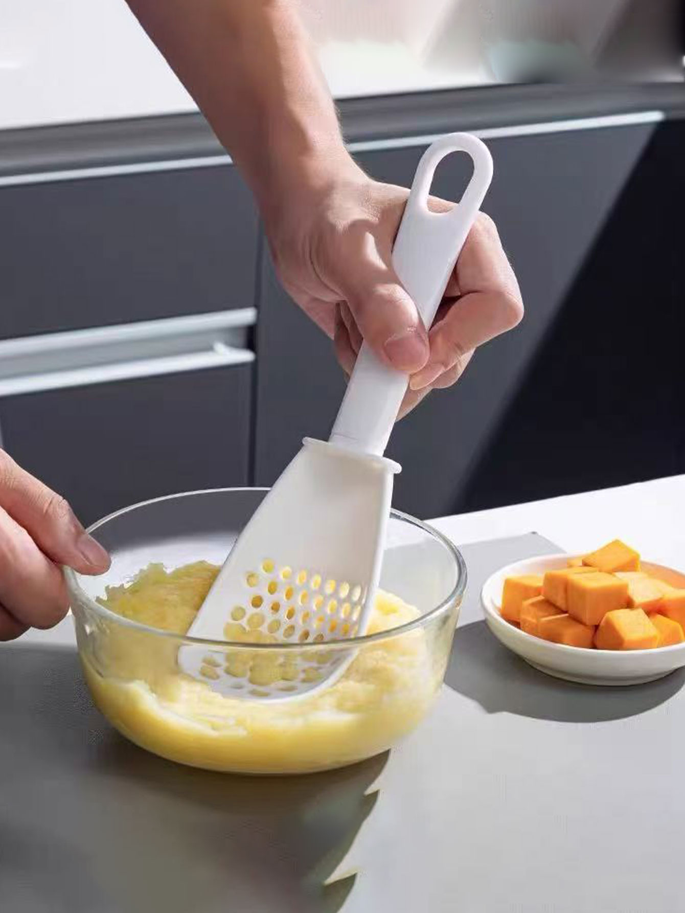 다기능 요리용 스푼, 식품 등급 이유식 분쇄기, 생강  - Baby Food Strainer 리뷰 및 가격