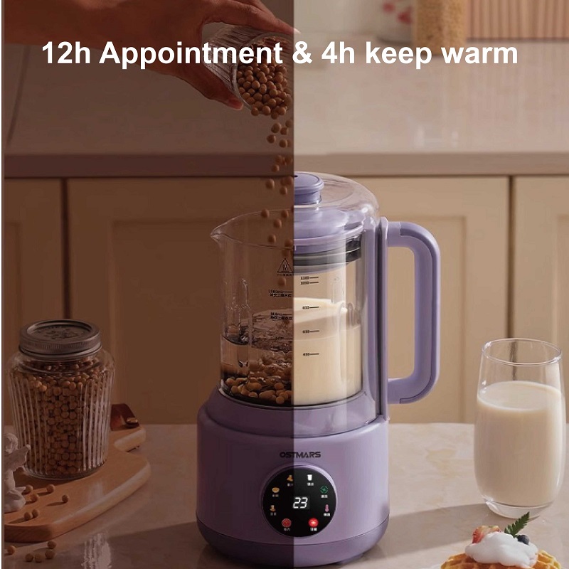 1100ml 두유 제조기 12시간 예약 무소음 벽파괴  - Baby Food Blender And Steamer 리뷰 및 가격