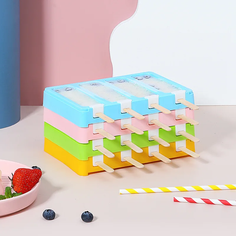 사각형 타원형 식품 등급 아이스크림 아이스시클 몰드,  - Baby Food Quality 리뷰 및 가격