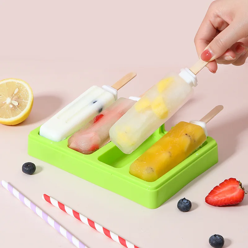 사각형 타원형 식품 등급 아이스크림 아이스시클 몰드,  - Baby Food Quality 리뷰 및 가격