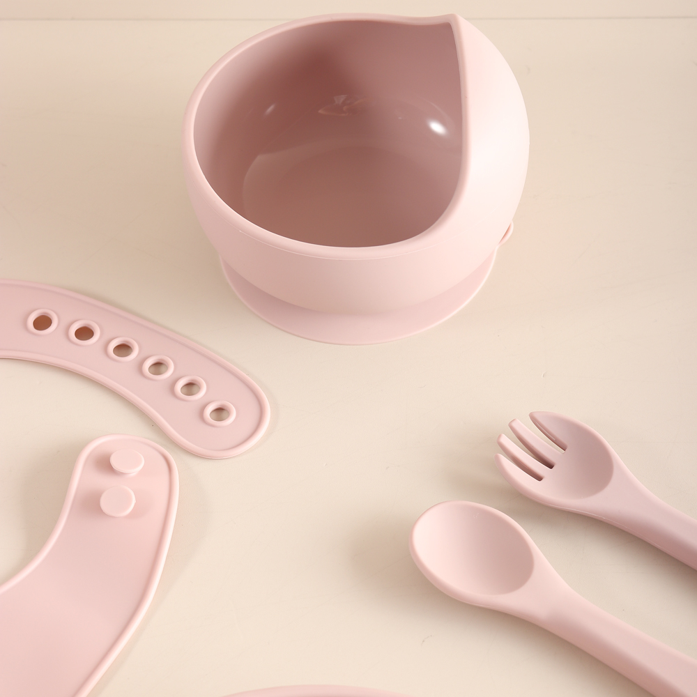 5개입 토끼 아기 식기 세트, 식품 등급 실리콘 이유식 - Baby Food Weaning 리뷰 및 가격