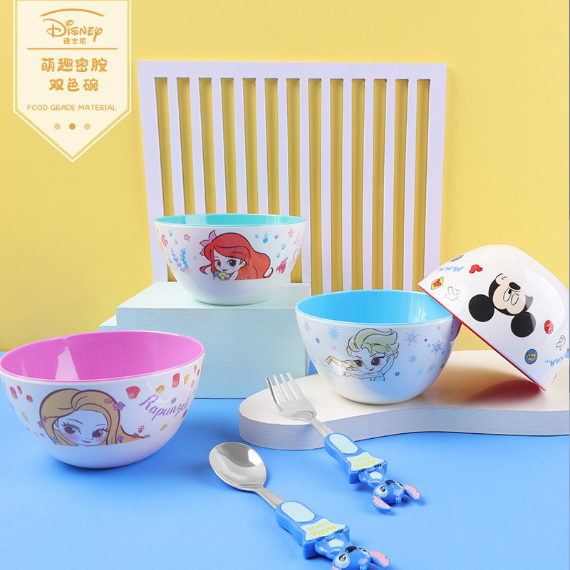 만화 백설공주 어린이 그릇 엘사 귀여운 미키 마우스 멜 - Baby Food Quality 리뷰 및 가격