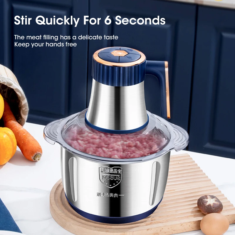 고품질 5L 스테인리스 스틸 전기 고기 분쇄기 다용도  - Baby Food Quality 리뷰 및 가격