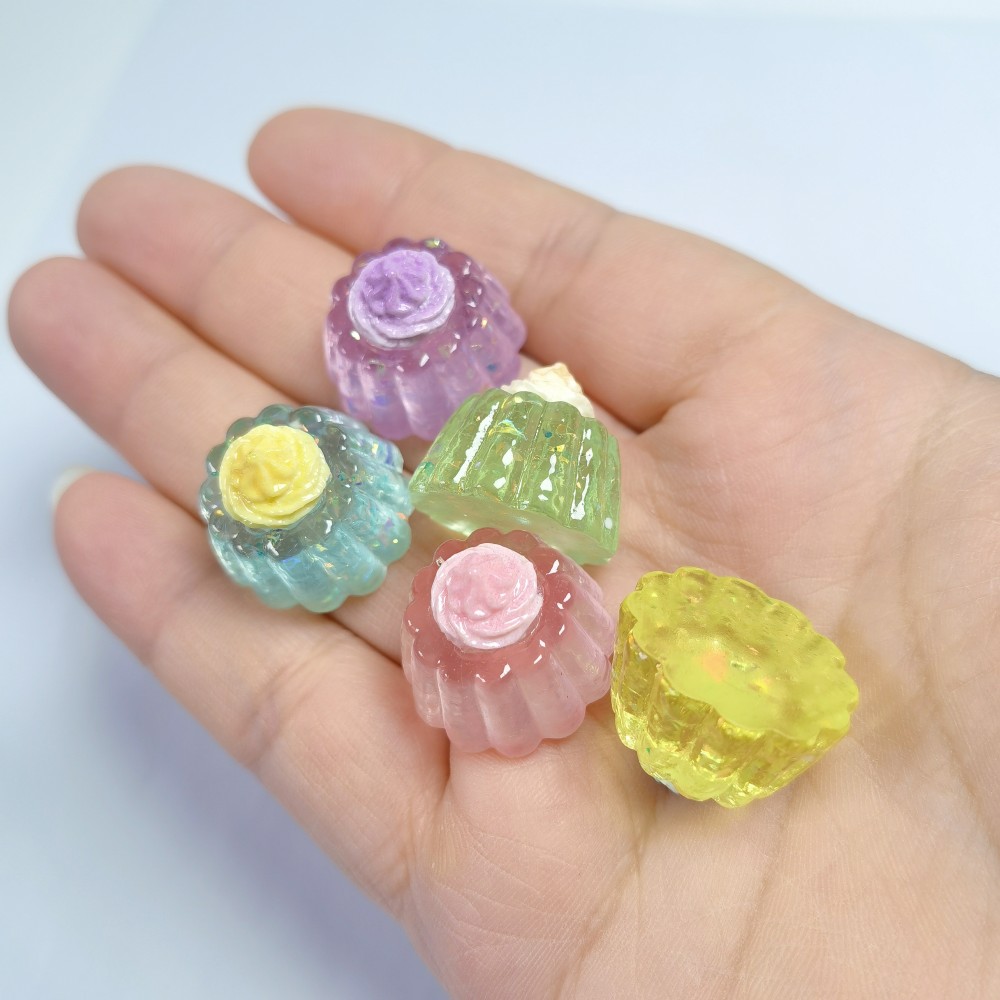 미니어처 스팽글 크림 젤리 케이크 레진 장식품 DIY  - Baby Food Jelly 리뷰 및 가격