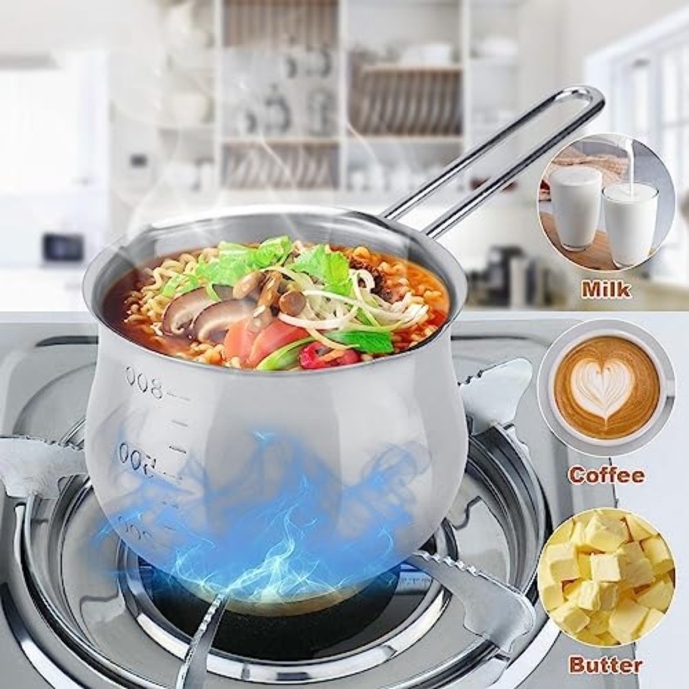 고품질 304 스테인리스 스틸 밀크팬 논스틱 내구성 좋 - Baby Food Quality 리뷰 및 가격