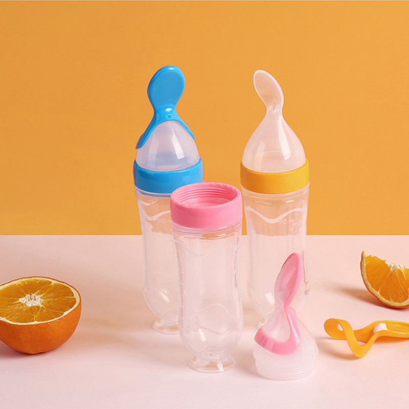 짜내는 먹이 병 실리콘 신생아 아기 훈련 쌀 시리얼 음 - Baby Food Jars 리뷰 및 가격