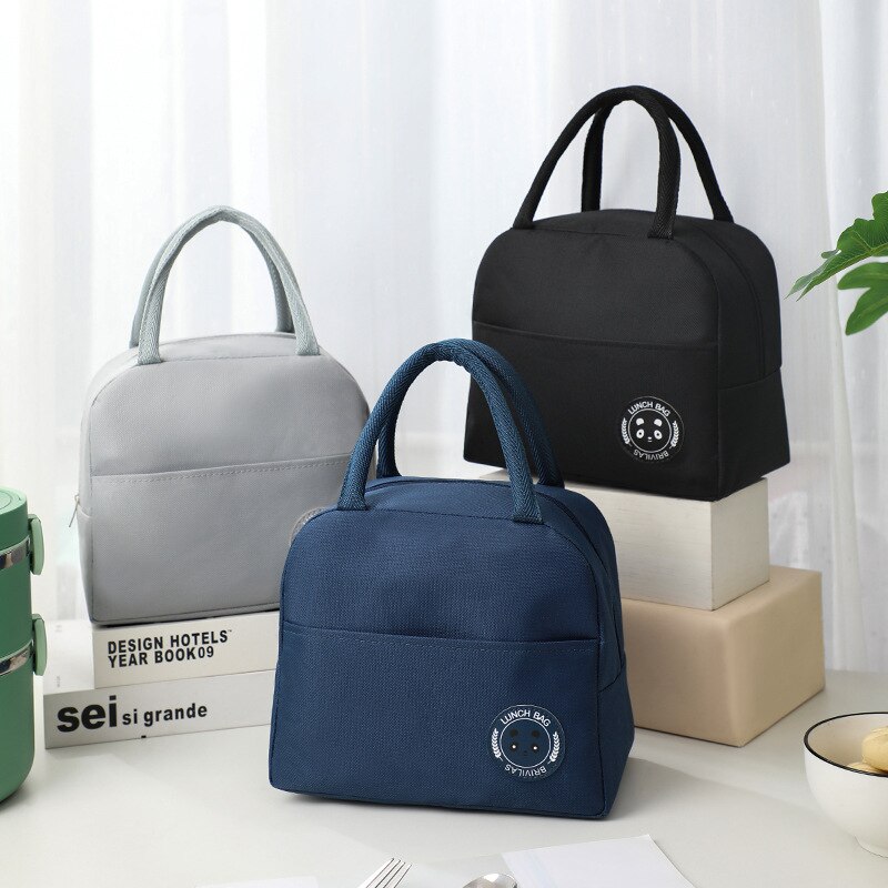 어린이 도시락 가방, 단색 보온 대용량 야외 휴대용 피 - Baby Food Zip Lock Bag 리뷰 및 가격