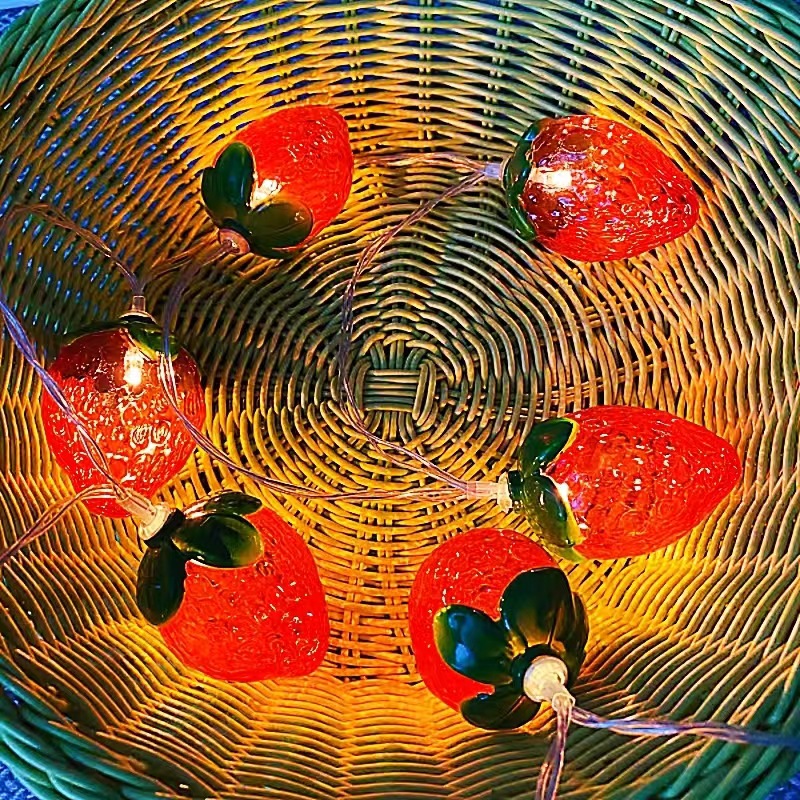 과일 딸기 테마 1.5m 10LED 요정 문자열 빛 정 - Baby Food Fruits 리뷰 및 가격