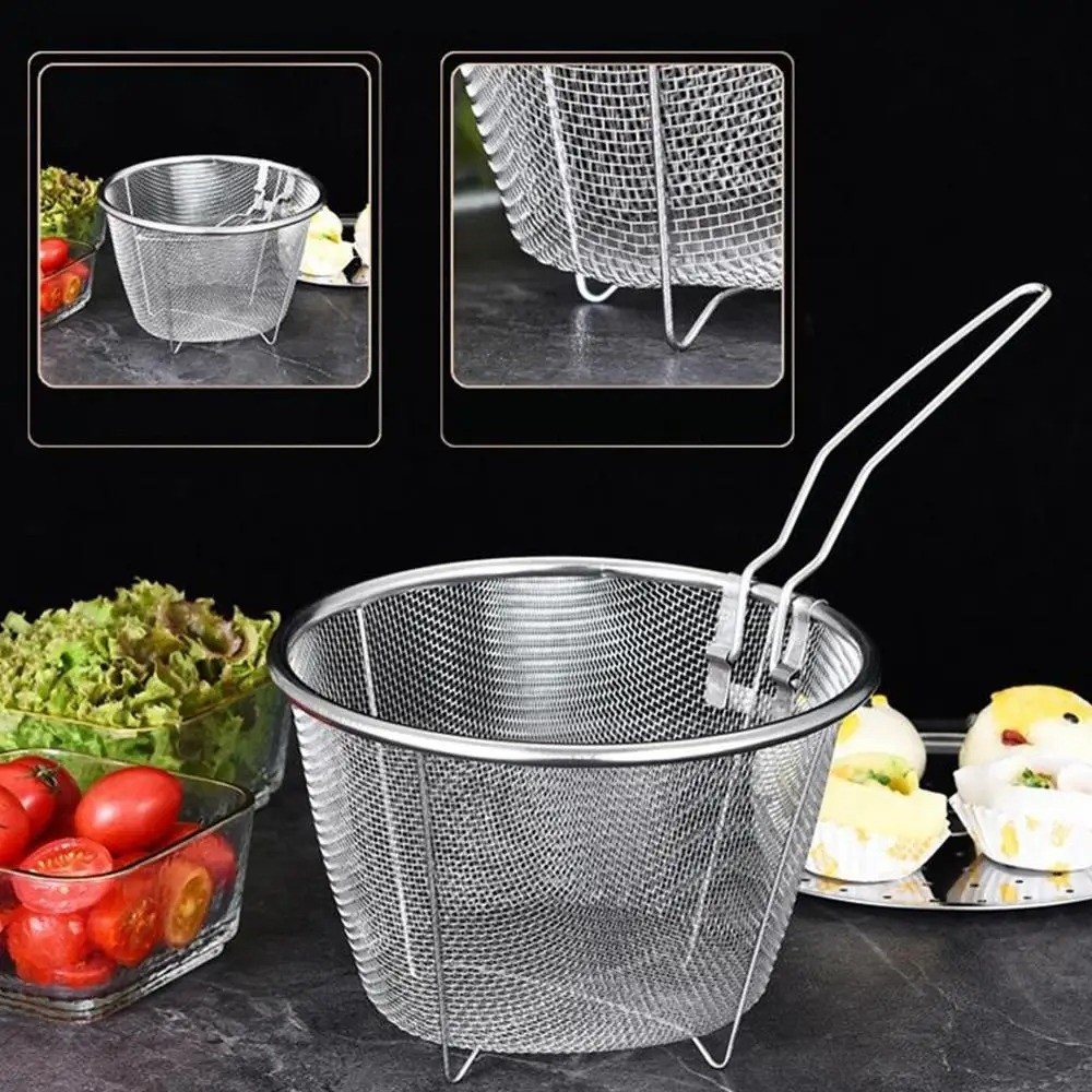 4개입 내구성 있는 스테인리스 프라이어 냄비 필터 바구 - Baby Food Strainer 리뷰 및 가격