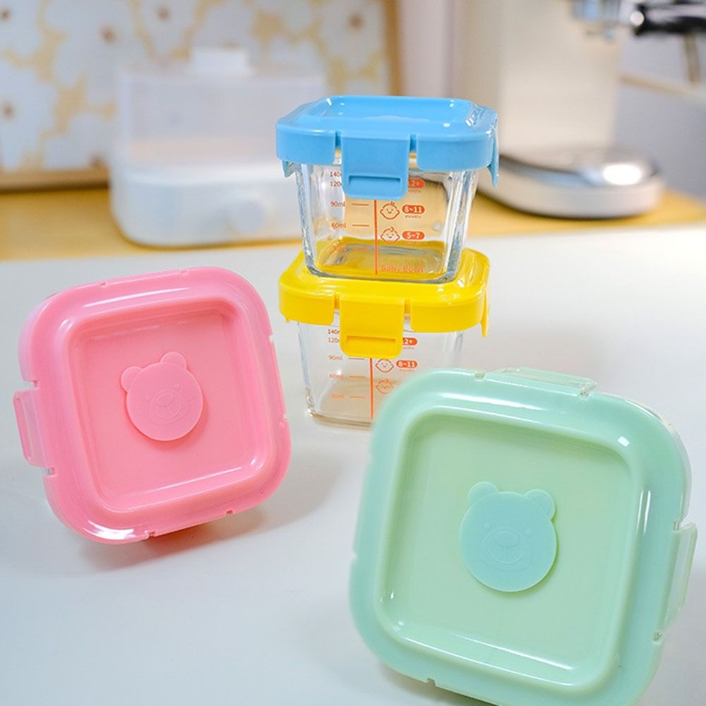 새로운 170ml 식품 보관 용기 냉동 유리 이유식 컵 - Baby Food Jars 리뷰 및 가격