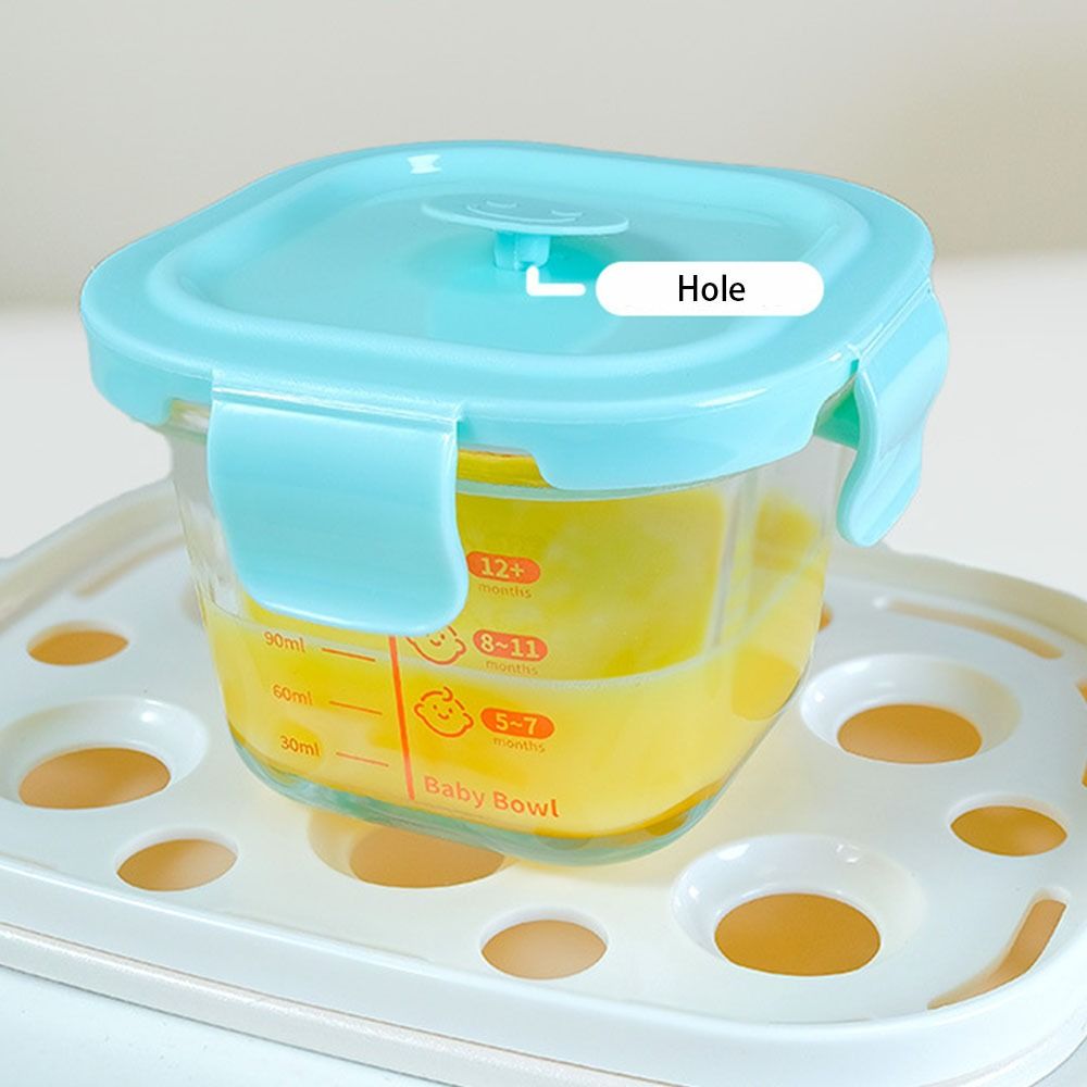 새로운 170ml 식품 보관 용기 냉동 유리 이유식 컵 - Baby Food Jars 리뷰 및 가격