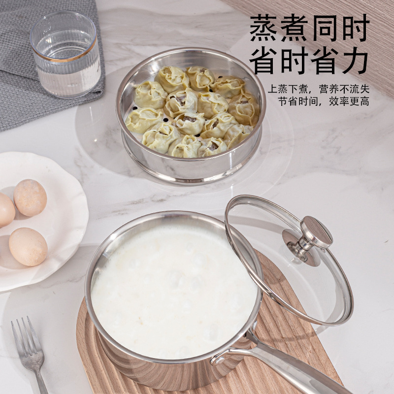 HYS 스테인리스 스틸 두꺼운 이유식 냄비 - 무코팅  - Baby Food Steamer 리뷰 및 가격