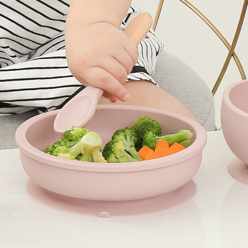 고품질 천연 100% 식품 등급 재고 쉽게 헹구는 숟가 - Baby Food Quality 리뷰 및 가격