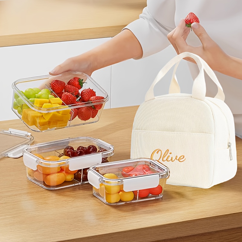 맞춤형 이름 음식 보온 가방 어린이 학교 도시락 가방  - Baby Food Zip Lock Bag 리뷰 및 가격