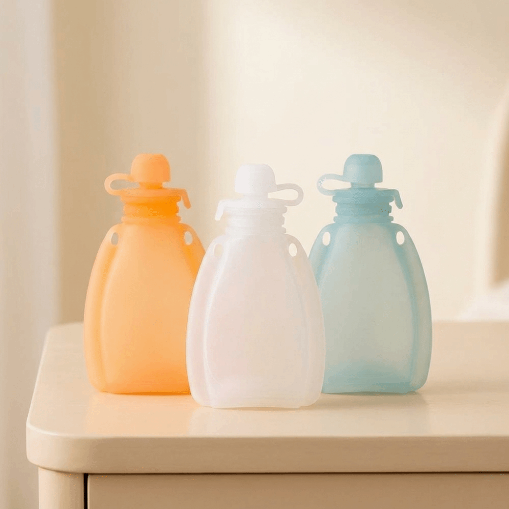 BPA 프리 아기 이유식 파우치 식품 등급 실리콘 12 - Baby Food Pouches 리뷰 및 가격