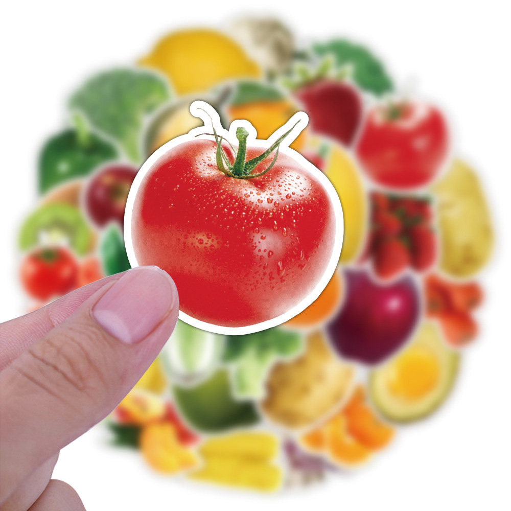10/30/50PCS 녹색 음식 야채 과일 스티커 DI - Baby Food Fruits 리뷰 및 가격