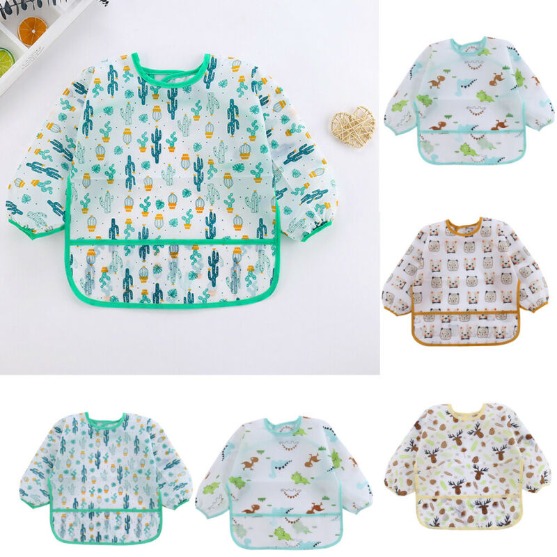 아기 Bibs 새로운 귀여운 어린이 아기 물건 유아 방 - Baby Food Apron 리뷰 및 가격