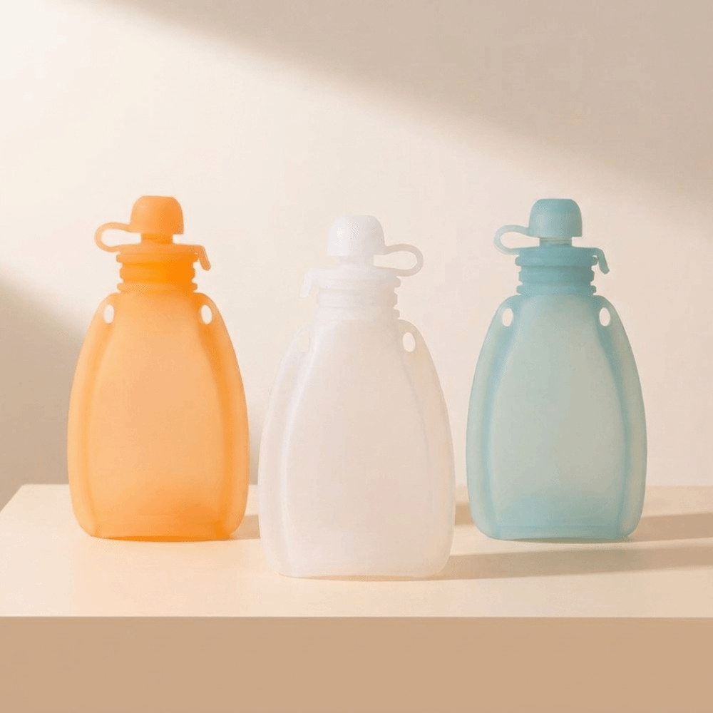 BPA 프리 아기 이유식 파우치 120ml 대용량 식품 - Baby Food Pouches 리뷰 및 가격
